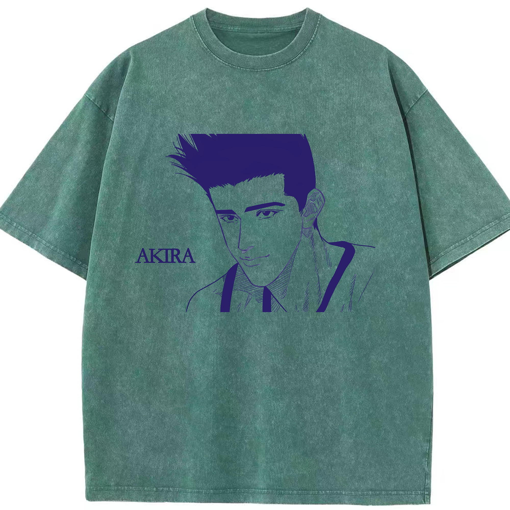 （画像用） SLAM DUNK／スラムダンク 綿100% ヴィンテージ風 半袖Tシャツ（フロントプリント）
